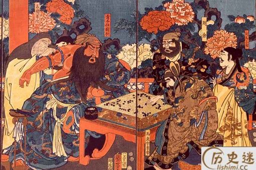关羽刮骨疗毒和谁下棋