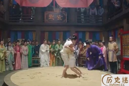 宋朝流行观看女子相扑