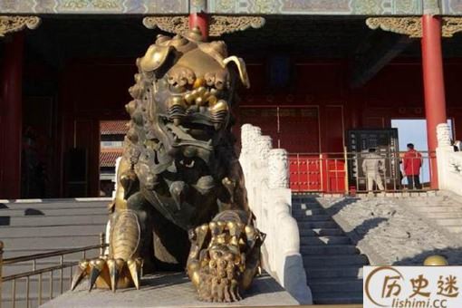 鎏金铜狮真是用金子做的吗