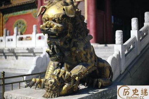 鎏金铜狮真是用金子做的吗