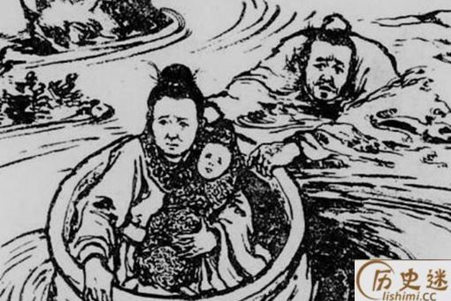 岳母抱着小岳飞坐到缸中躲避洪水这样的操作是否合理