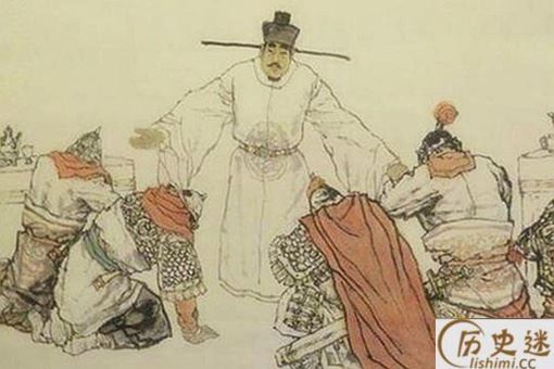 朱元璋杯酒释兵权的故事简介