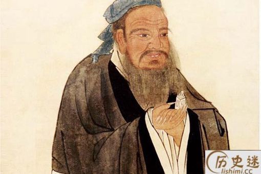 为什么孔子画像会露出两颗牙齿