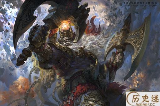 盘古开天辟地的斧头是怎么来的