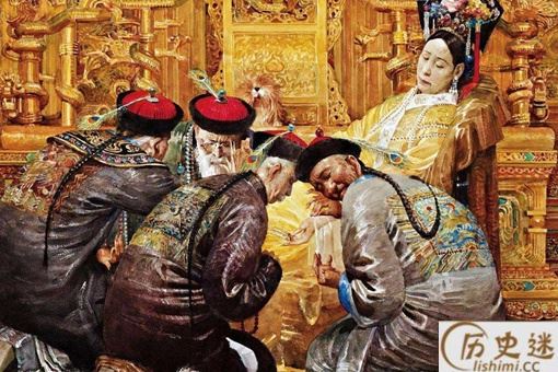 慈禧方便时旁边站个宫女口里面喊水是要干什么