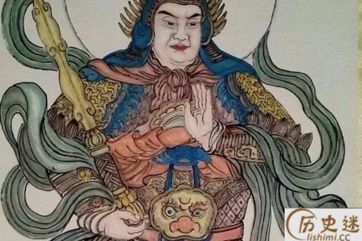 为什么武将的画像肚子那么大