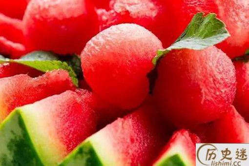 慈禧吃西瓜是怎么吃的