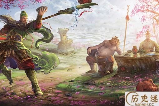 刘关张桃园结义拜的人是谁