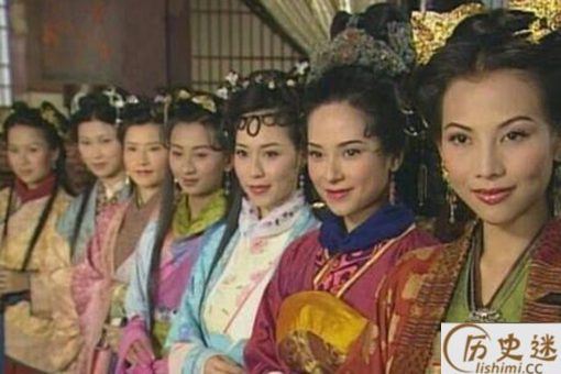 和珅身边的九大美女分别是谁