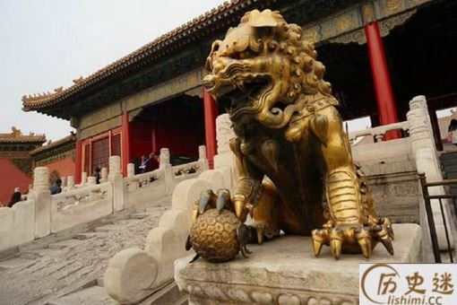 鎏金铜狮真是用金子做的吗