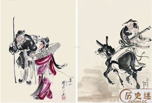 张果老倒骑驴的来历