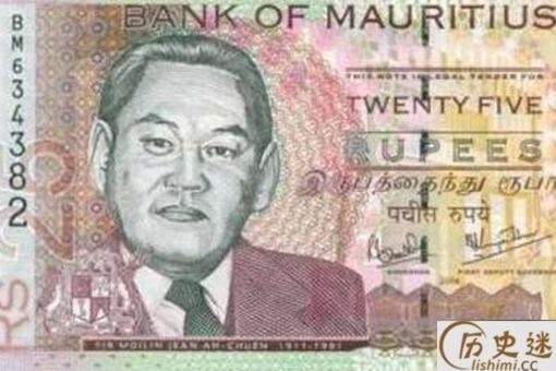 被印在外国货币上的中国人是谁