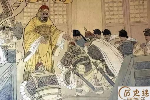 朱元璋杯酒释兵权的故事简介