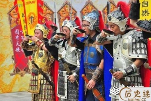 古代喝完壮行酒为什么要摔碗