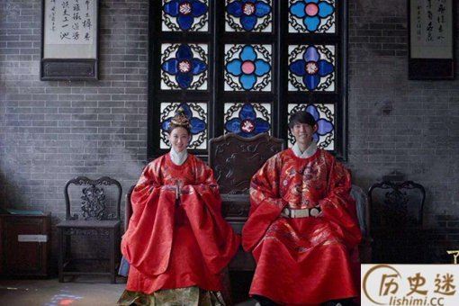 古代有没有白色的婚服