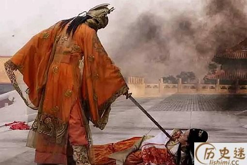 崇祯临死前有多狠