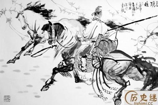 春风得意马蹄疾,一日看尽长安花描绘的是什么场景