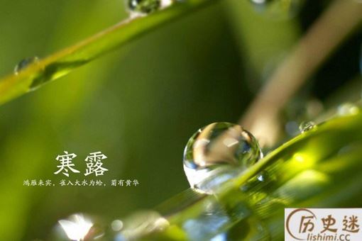 寒露节气的特点是什么