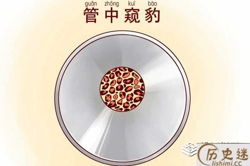 管中窥豹是什么意思