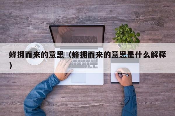 蜂拥而来的意思（蜂拥而来的意思是什么解释）