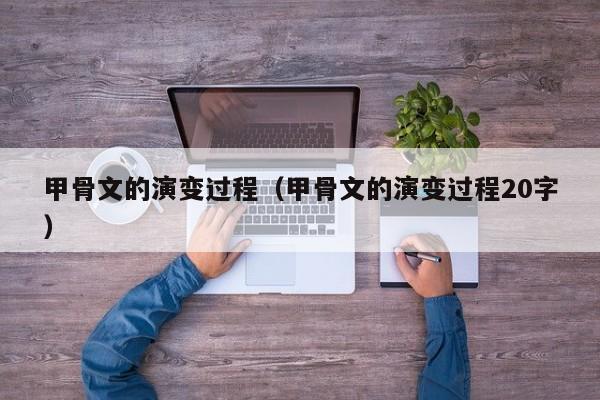 甲骨文的演变过程（甲骨文的演变过程20字）