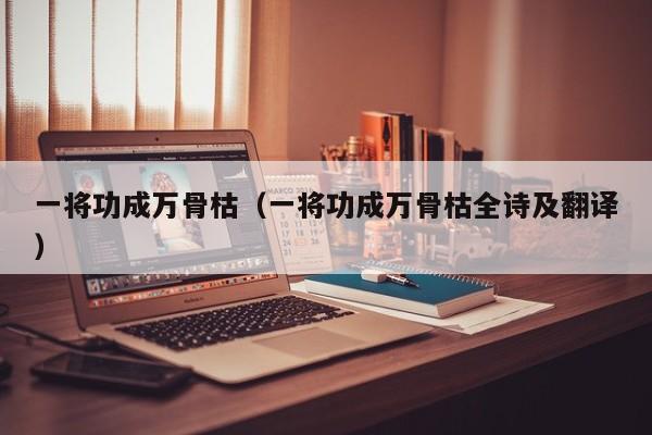 一将功成万骨枯（一将功成万骨枯全诗及翻译）