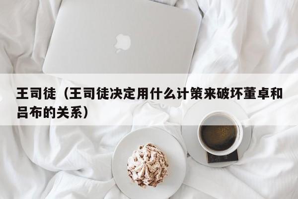 王司徒（王司徒决定用什么计策来破坏董卓和吕布的关系）