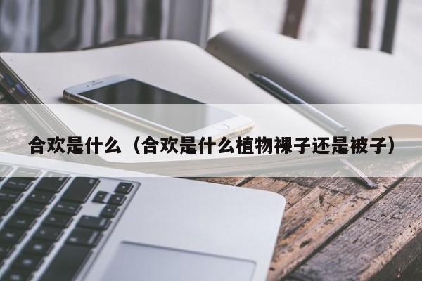 合欢是什么（合欢是什么植物裸子还是被子）