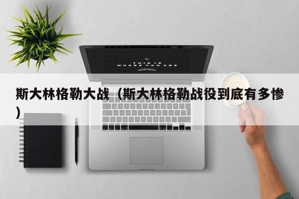 斯大林格勒大战（斯大林格勒战役到底有多惨）
