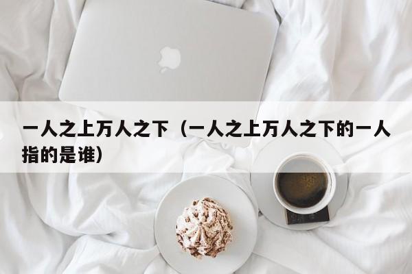 一人之上万人之下（一人之上万人之下的一人指的是谁）
